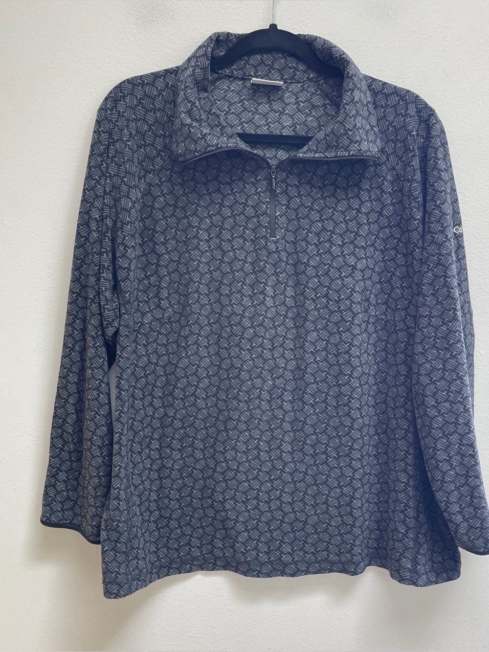 Columbia women's half-zip lightweight fleece pullover size 2X